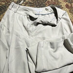 Banana Republic Light Gray Trousers